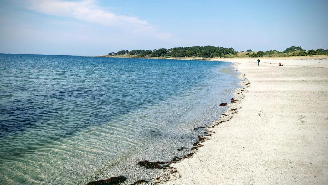 Maison récente avec vue mer, plage et port à pied Sarzeau Extérieur photo