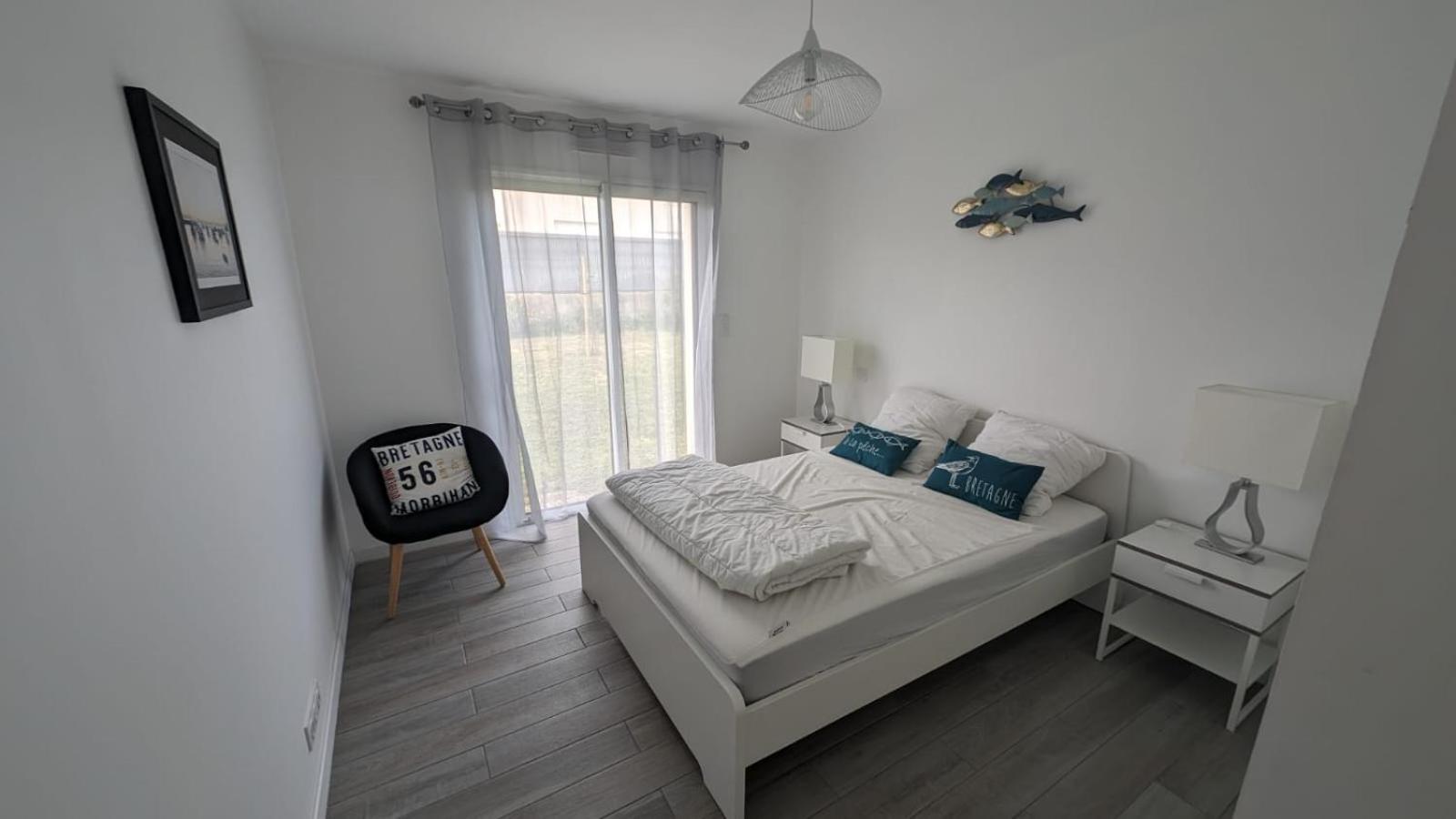 Maison récente avec vue mer, plage et port à pied Sarzeau Extérieur photo